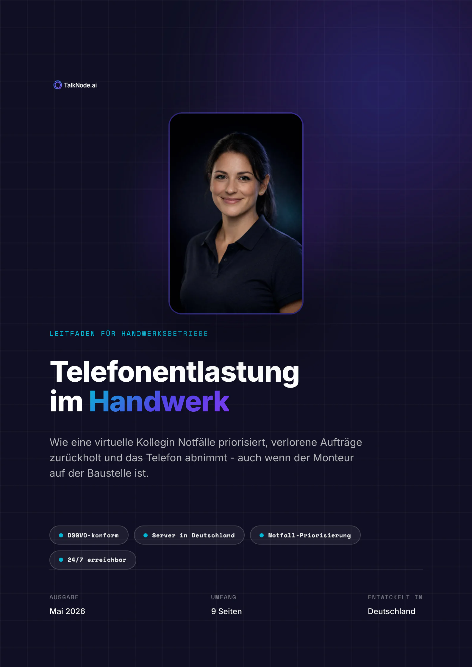 Leitfaden fürs Handwerk